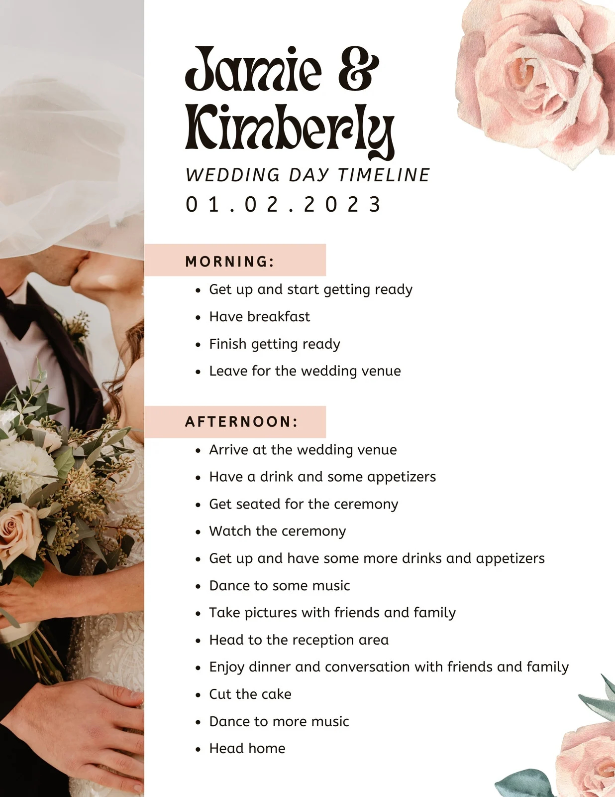 Wedding Calendar 2025 Printable