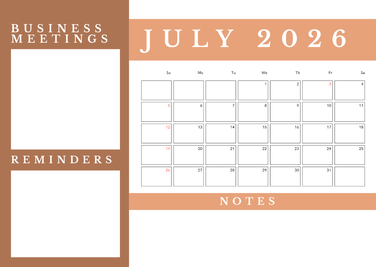 Free July 2025 Calendar Templates Editable And Printable