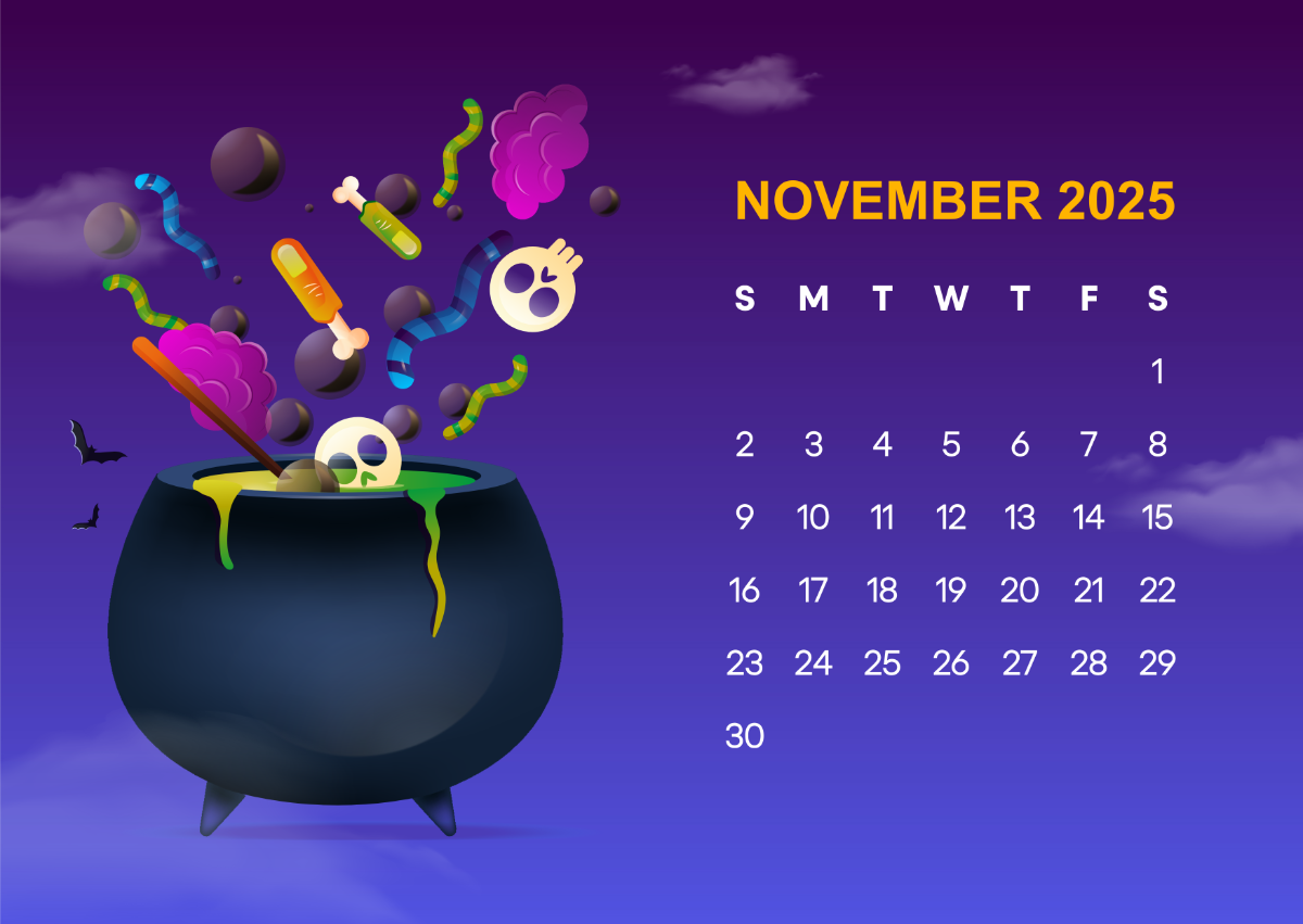November 2025 Printable Calendar Templates