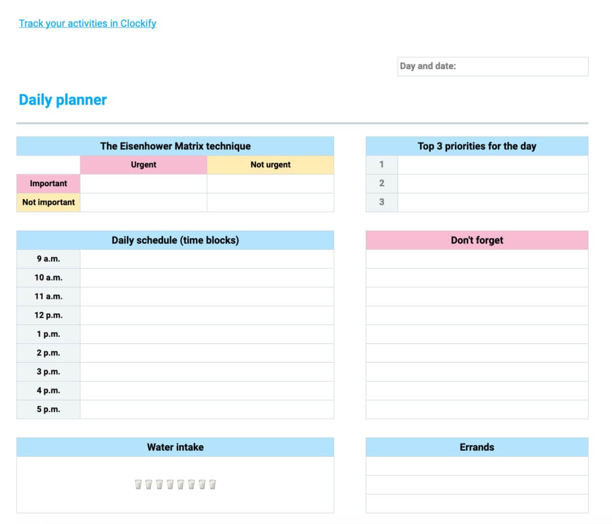Free Monthly Calendar Planner Printable Online