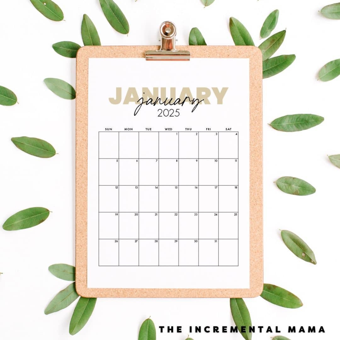 2025 Calendar Printable Pdf Free