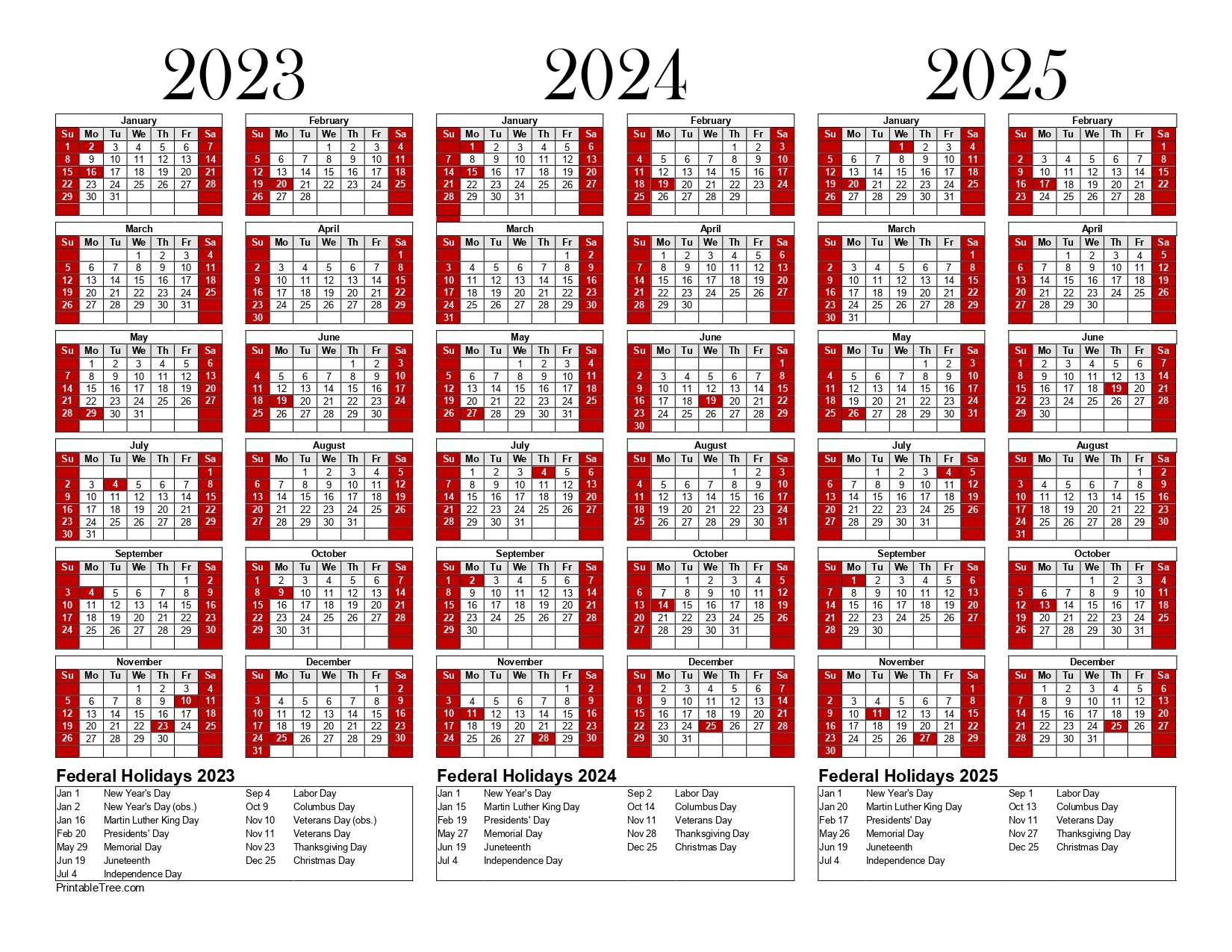 2025 Calendar Printable On One Page 2025 Calendar Printable On One Page