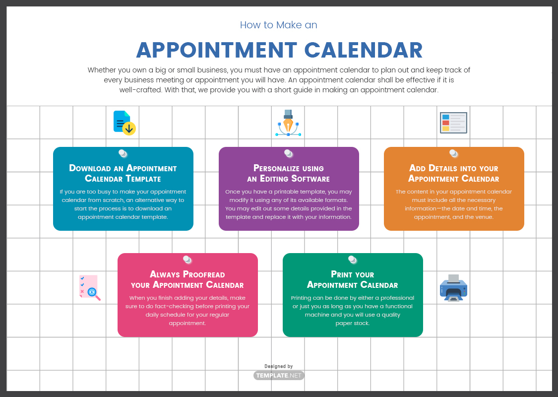 Free Printable Appointment Calendar To Customize Online
