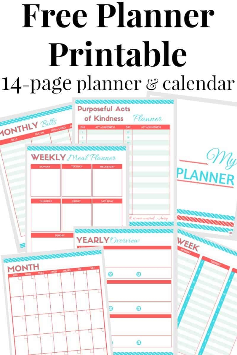 Free Printable Scheduling Calendar