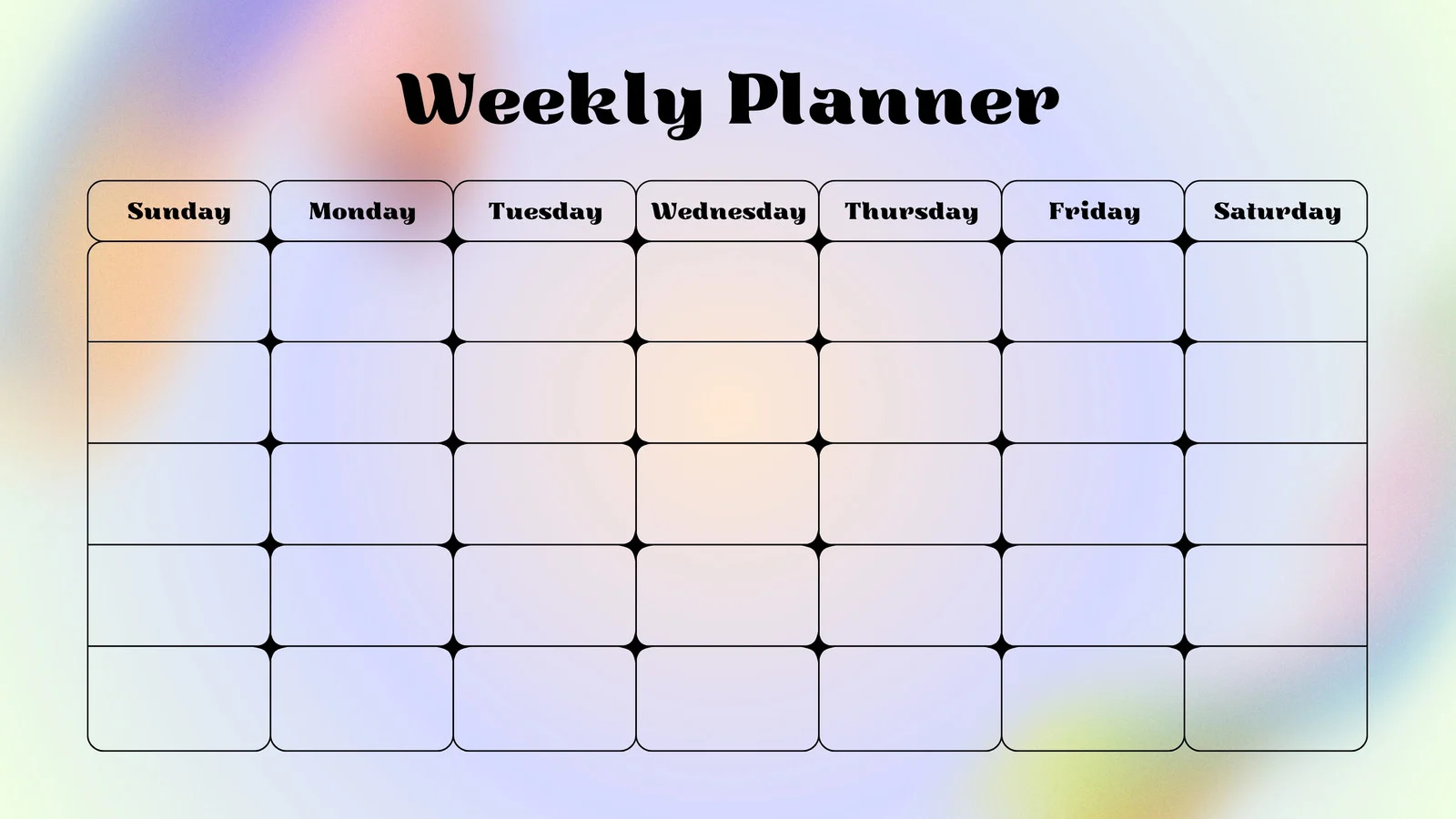 Printable Calendar Pages