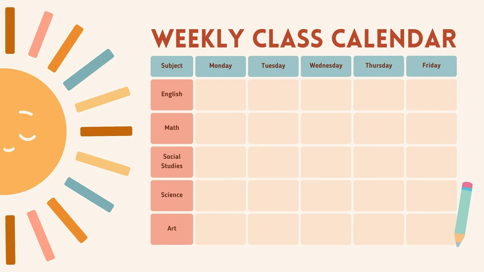 Free Printable Customizable Weekly Calendar Templates Canva