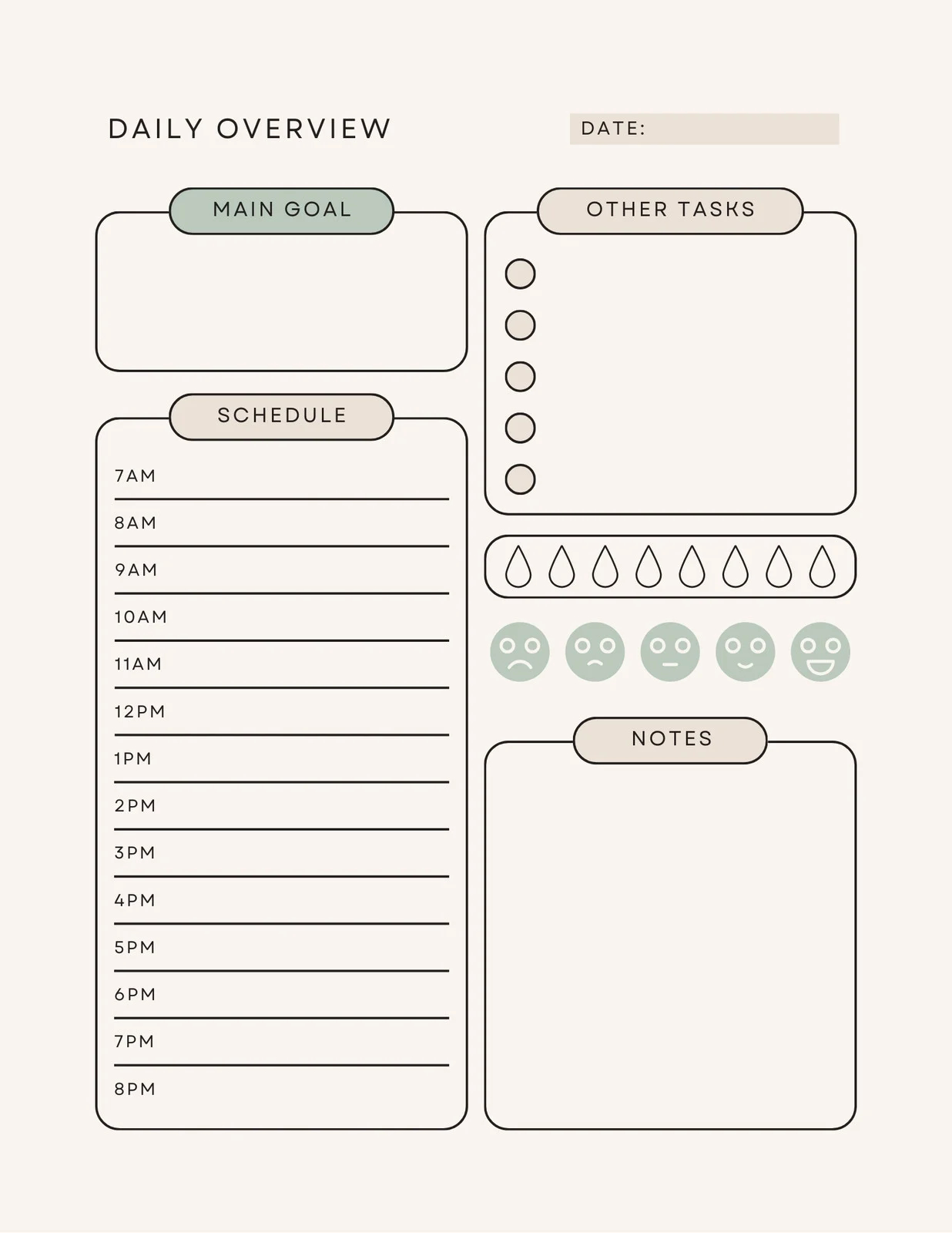 Cute My Big Ideas Calendar Printable Cute My Big Ideas Calendar Printable