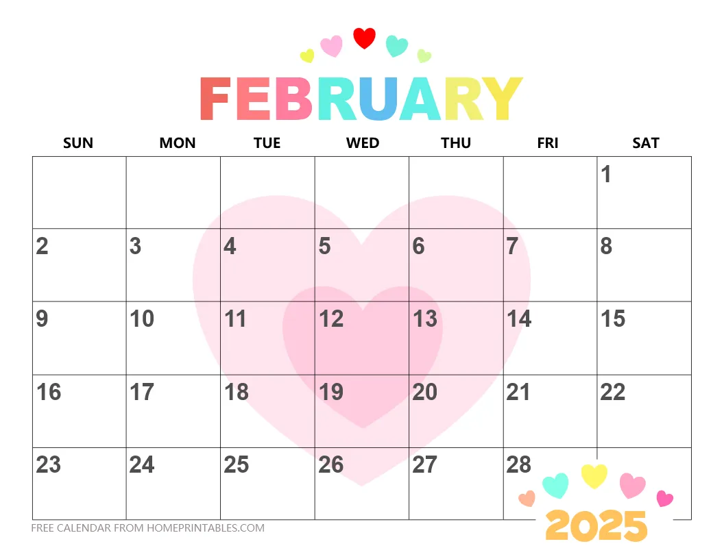 Printable Write In Calendar 2025