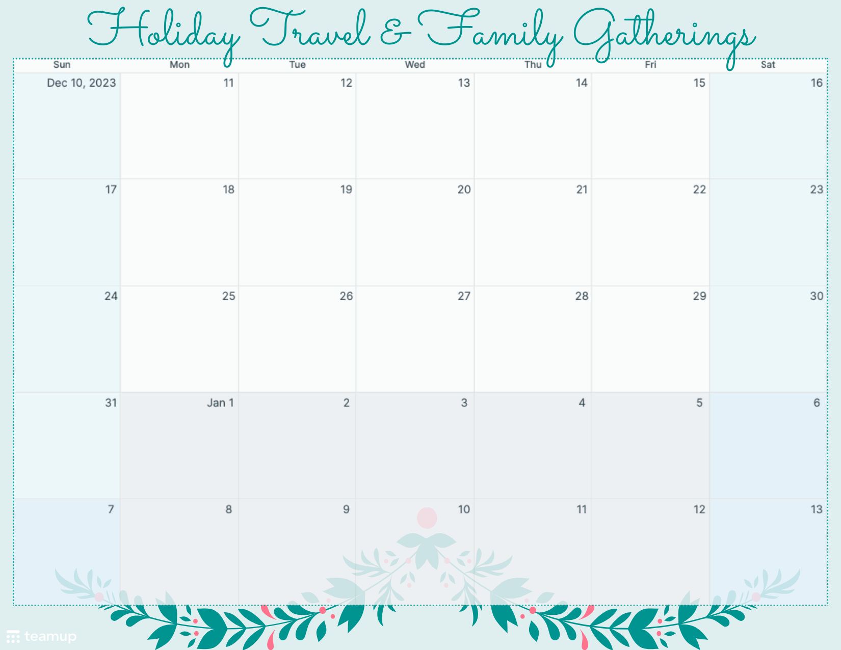 Free Printable Holiday Planners Teamup Blog Free Printable Holiday Planners Teamup Blog