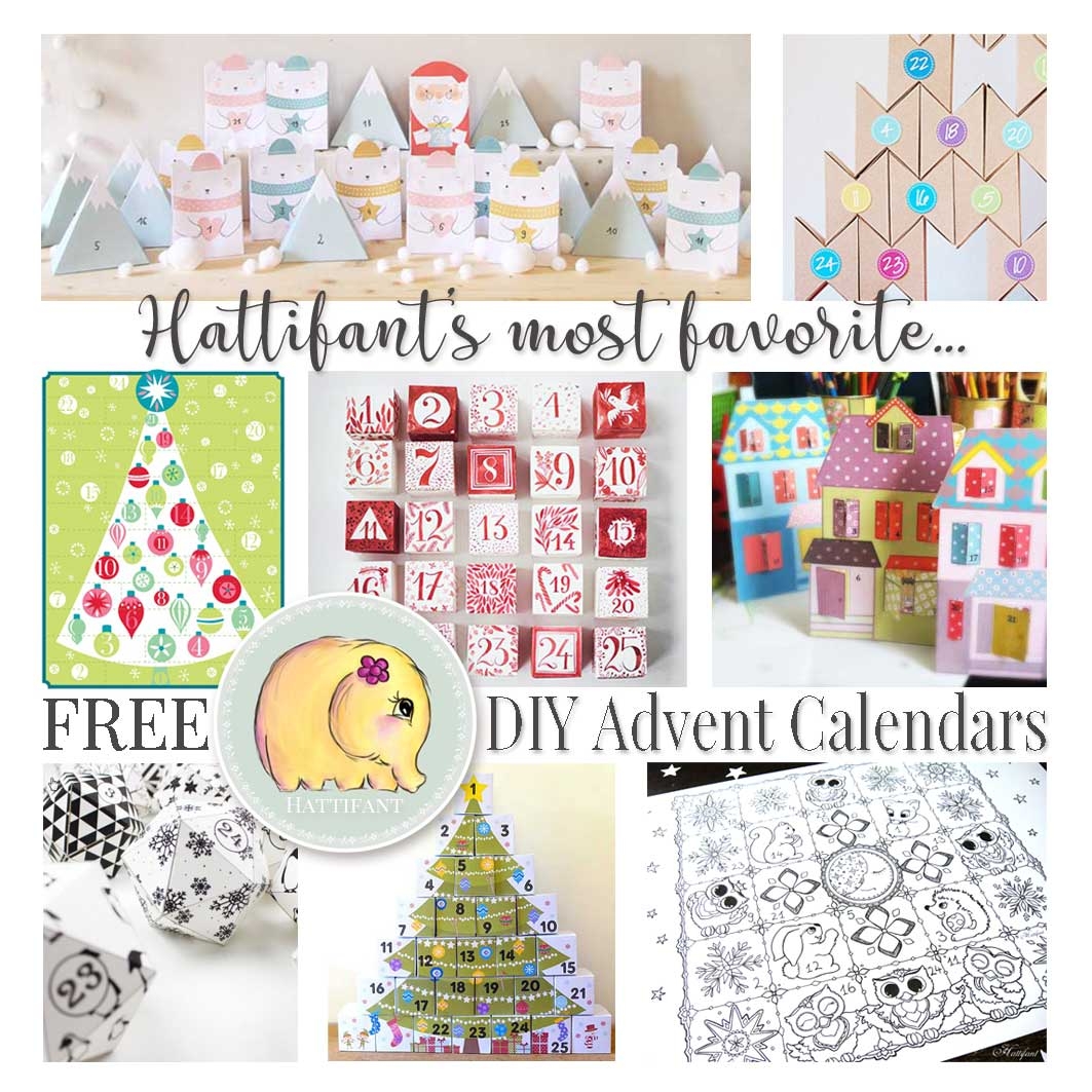 Hattifant s Favorite FREE Advent Calendars To DIY Hattifant Hattifant s Favorite FREE Advent Calendars To DIY Hattifant