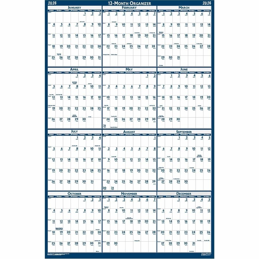 House Of Doolittle Write on Laminated Wall Planner Professional Julian Dates Yearly 12 Month January 2026 To December 2026 18 X 24 Sheet Size 0 75 X House Of Doolittle Write on Laminated Wall Planner Professional Julian Dates Yearly 12 Month January 2026 To December 2026 18 X 24 Sheet Size 0 75 X