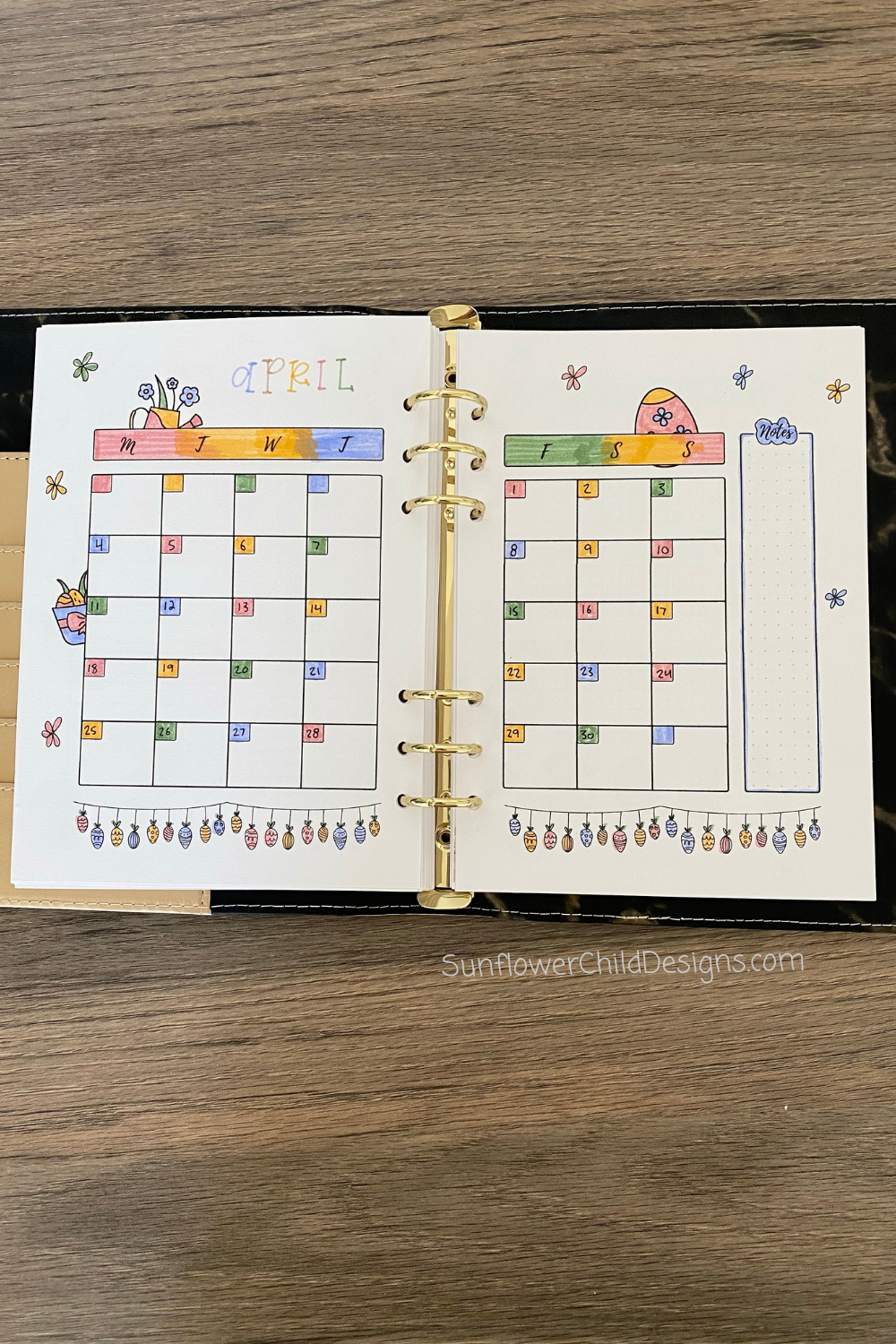 Bullet Journal 2025 Calendar Printable
