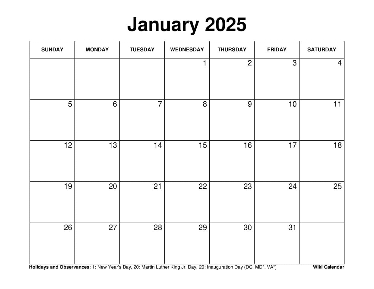 Free Printable Engagement Calendar