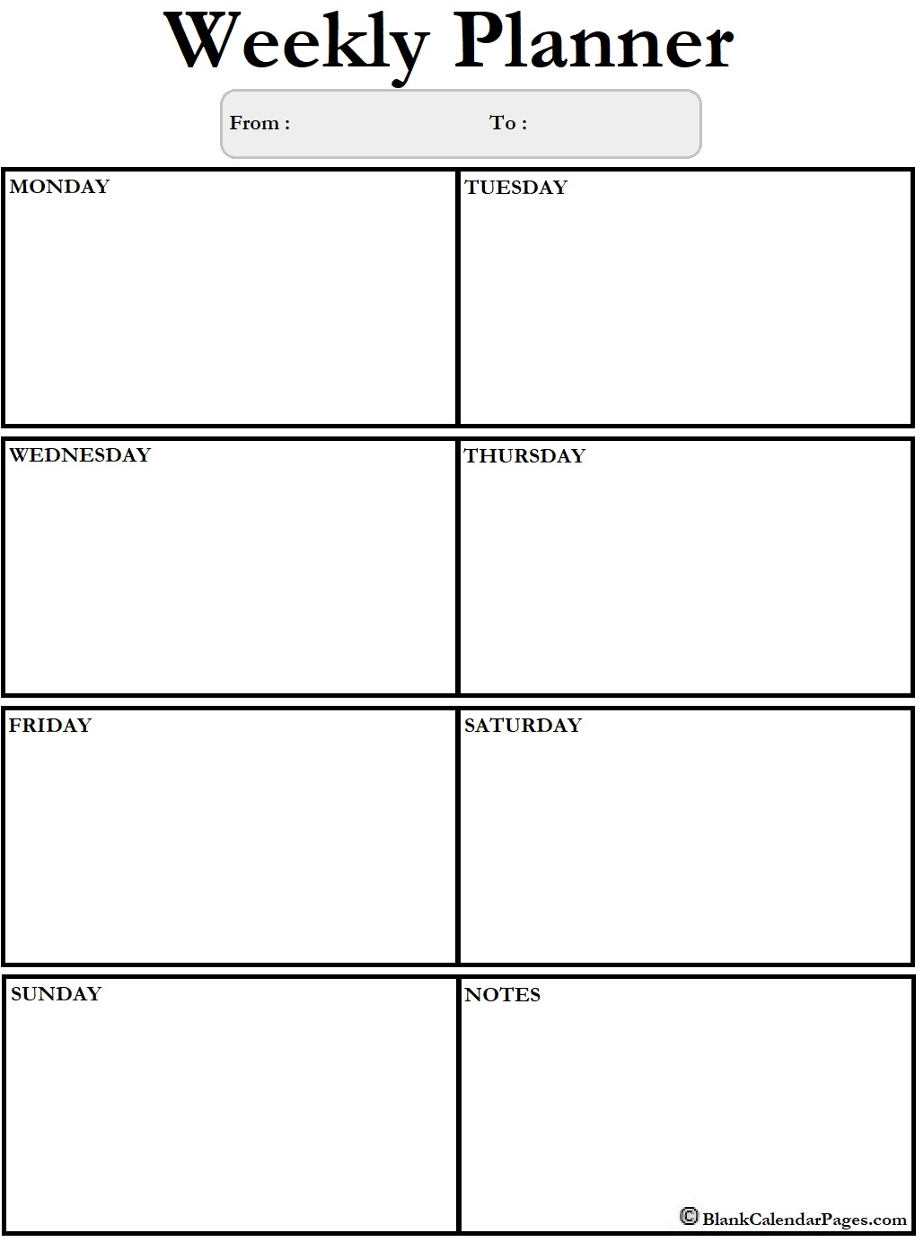 June 2025 Weekly Calendar June 2025 Weekly Calendar Template