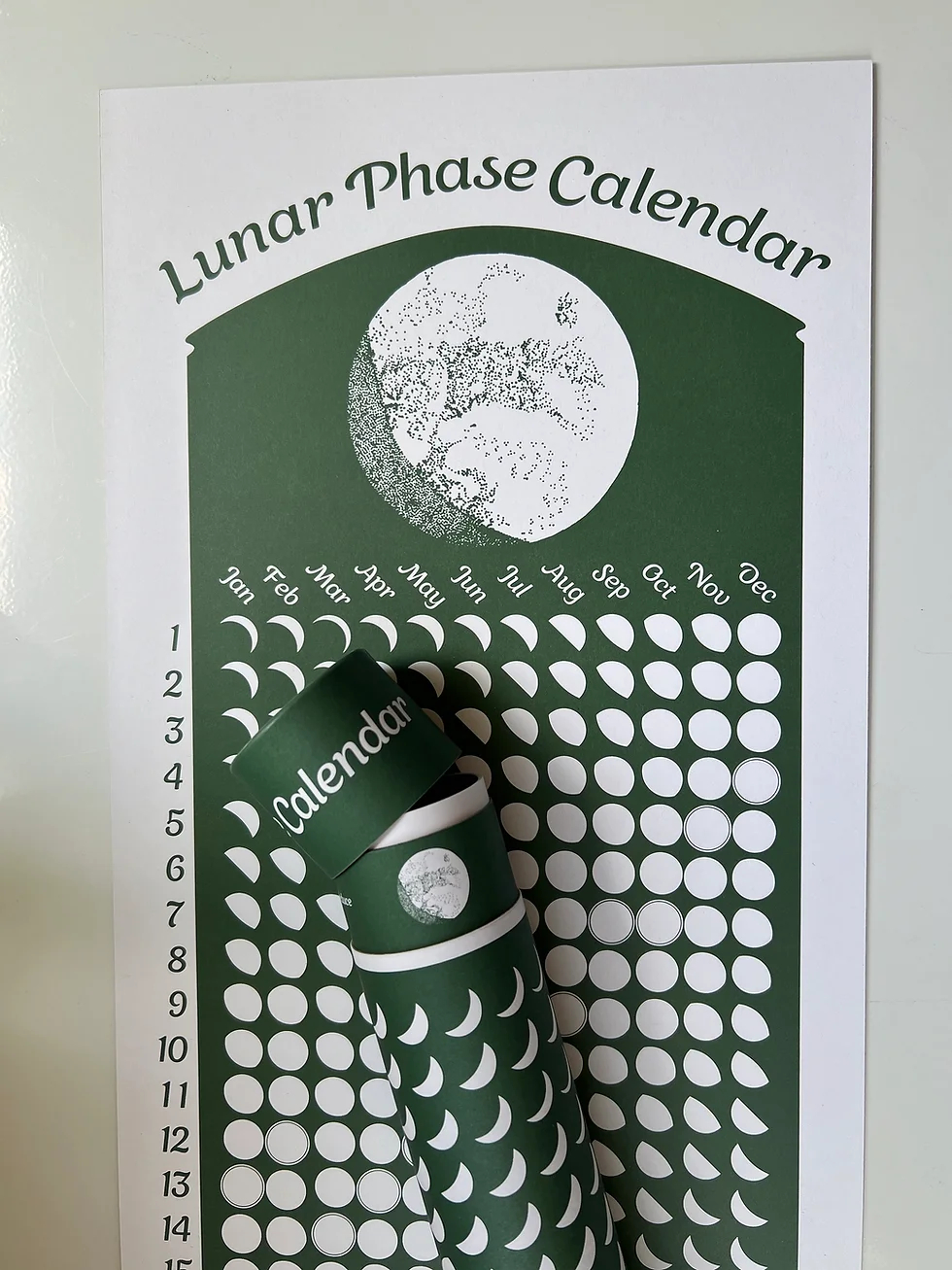 Printable 2025 Moon Phase Calendar