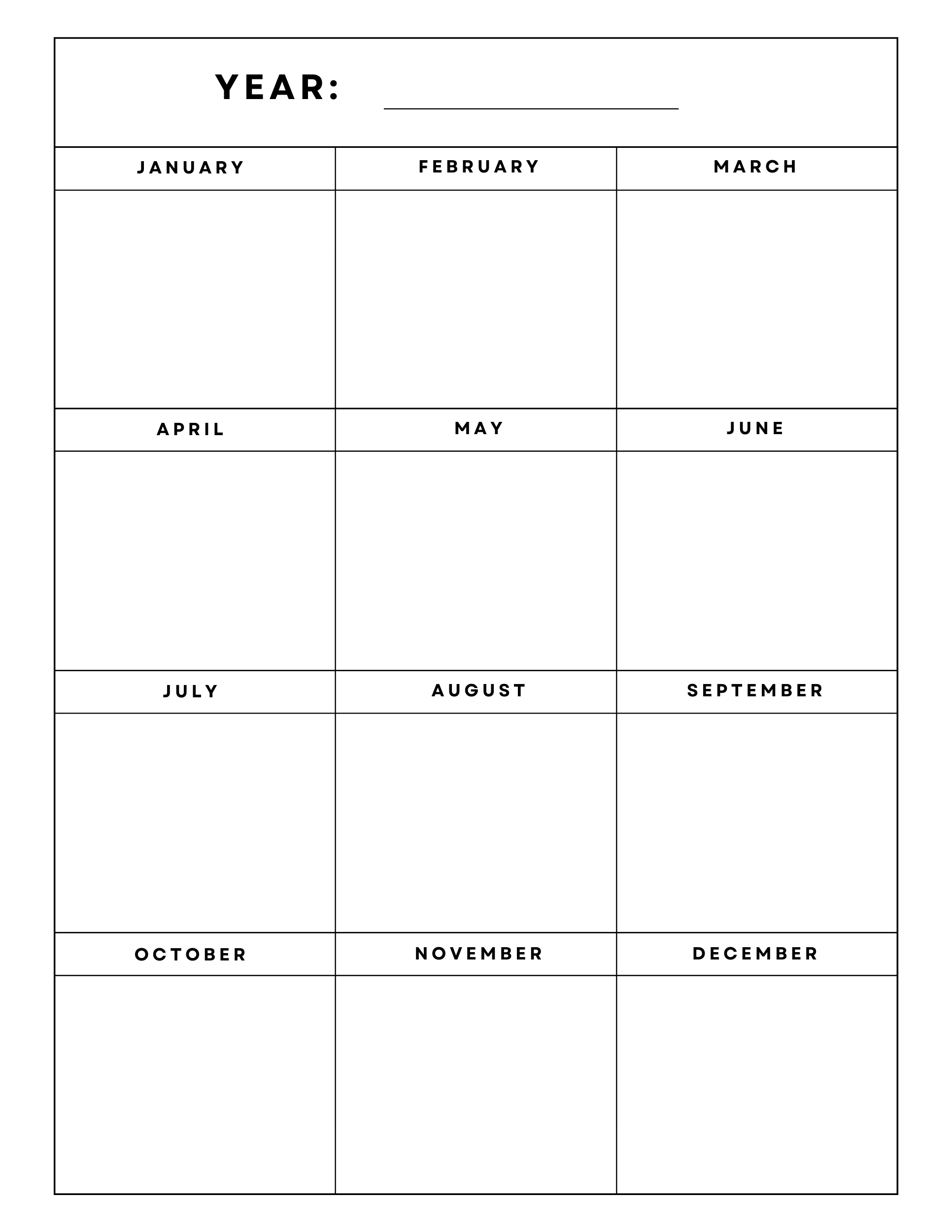 Printable Calendar By Week