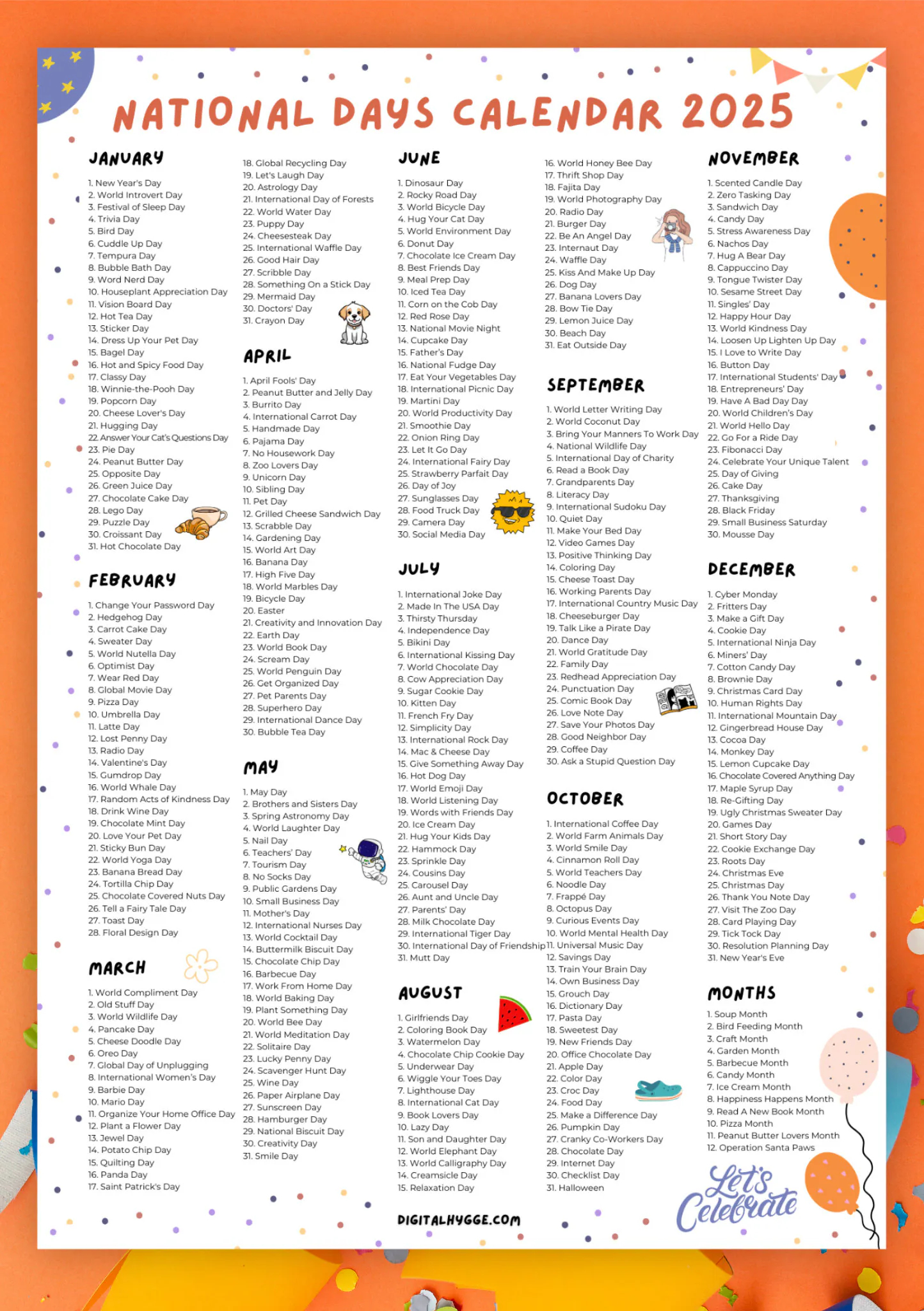 National Days Calendar Printable 2025 National Holidays Calendar Social Media Ideas 365 Days To Celebrate Fun Days Wacky Holidays Etsy National Days Calendar Printable 2025 National Holidays Calendar Social Media Ideas 365 Days To Celebrate Fun Days Wacky Holidays Etsy