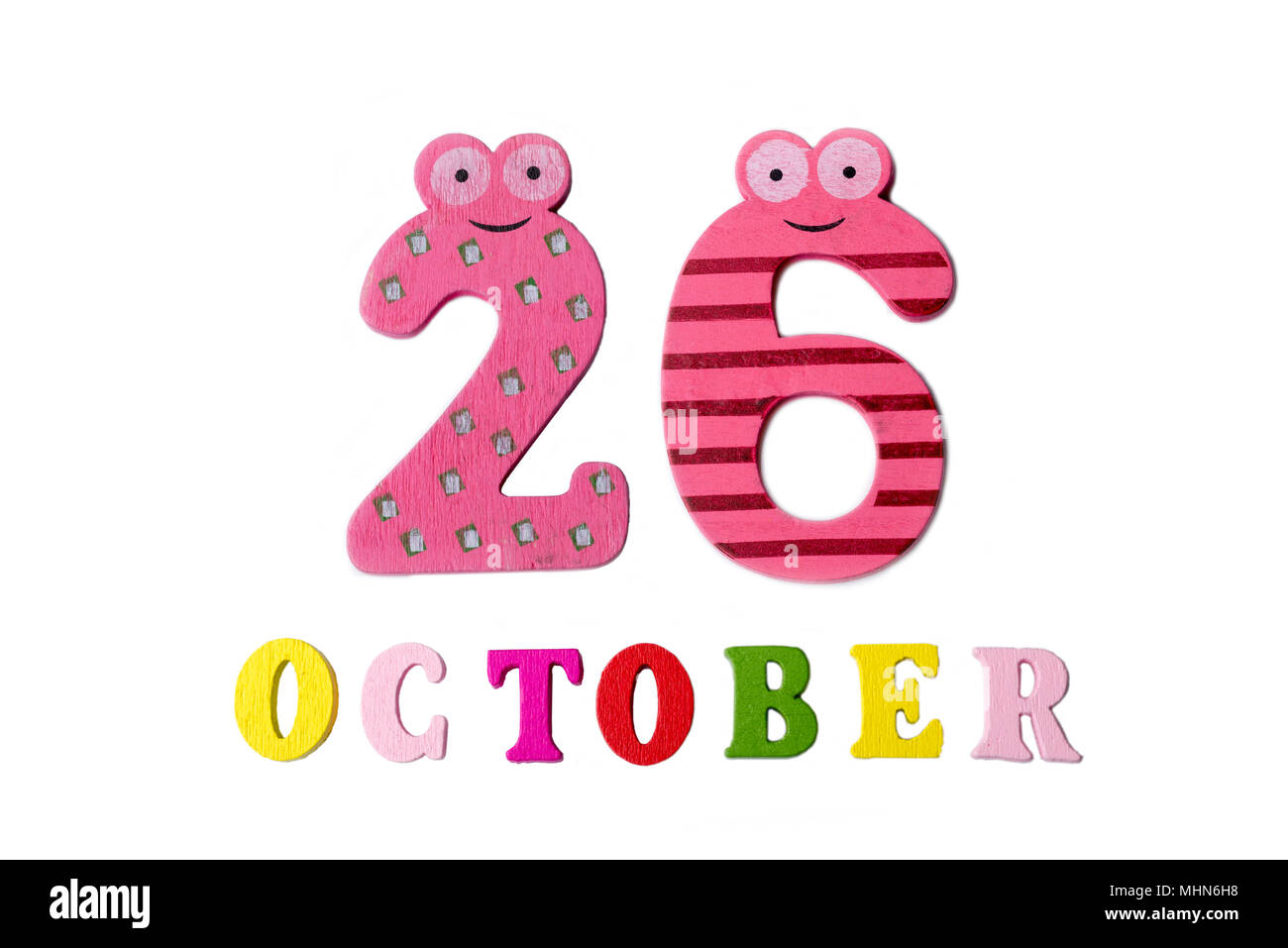 October 26 On White Background Numbers And Letters Calendar Stock Photo Alamy October 26 On White Background Numbers And Letters Calendar Stock Photo Alamy