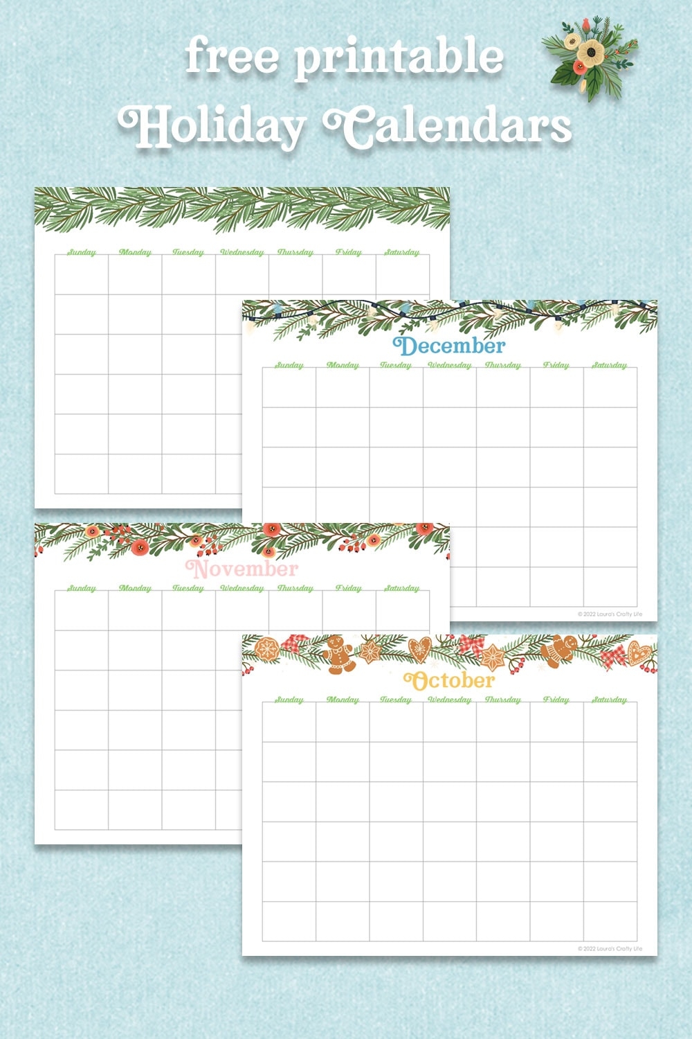 Organize Your Holiday Calendar Organize Your Holiday Calendar