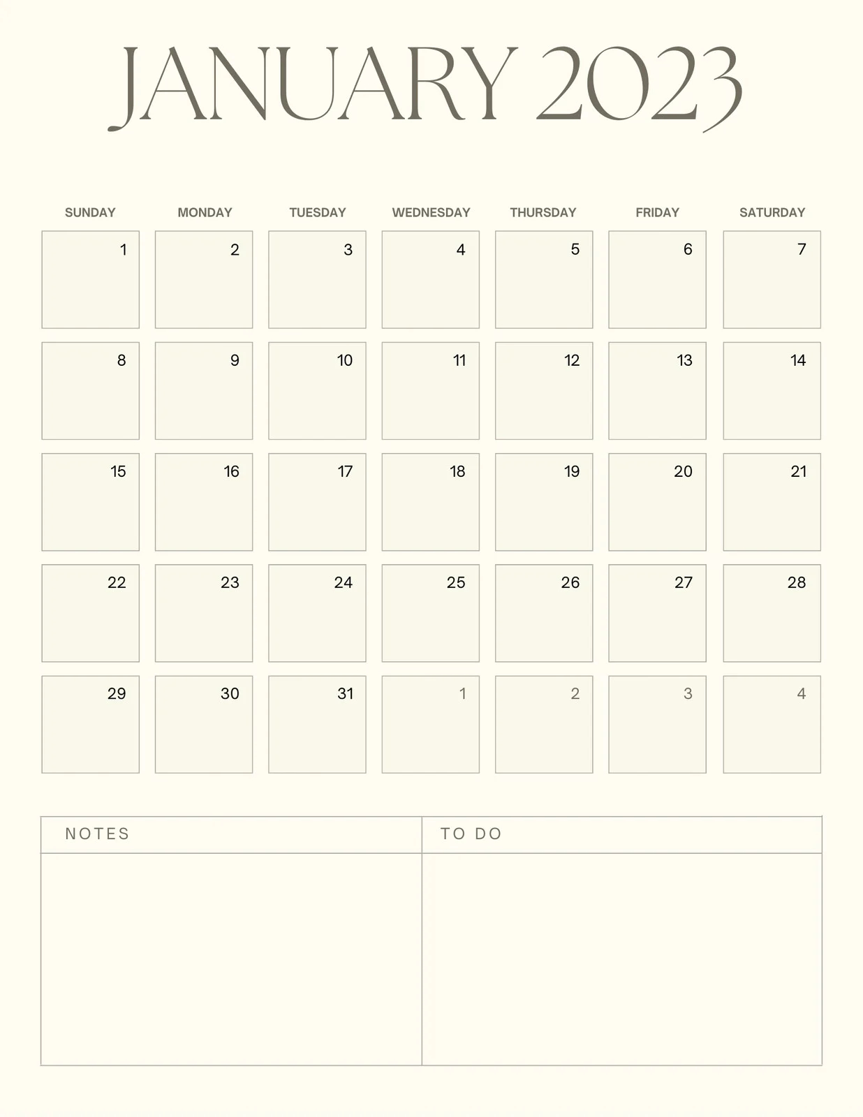 Page 2 Free Printable Customizable Monthly Calendar Templates Canva