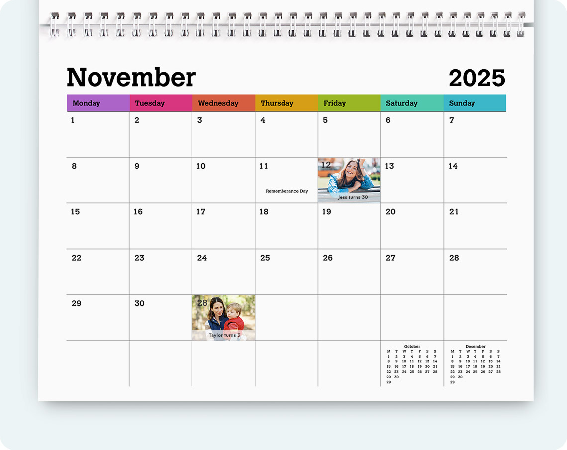 Personalised Calendars Photo Calendar 2025 Snapfish AU Personalised Calendars Photo Calendar 2025 Snapfish AU