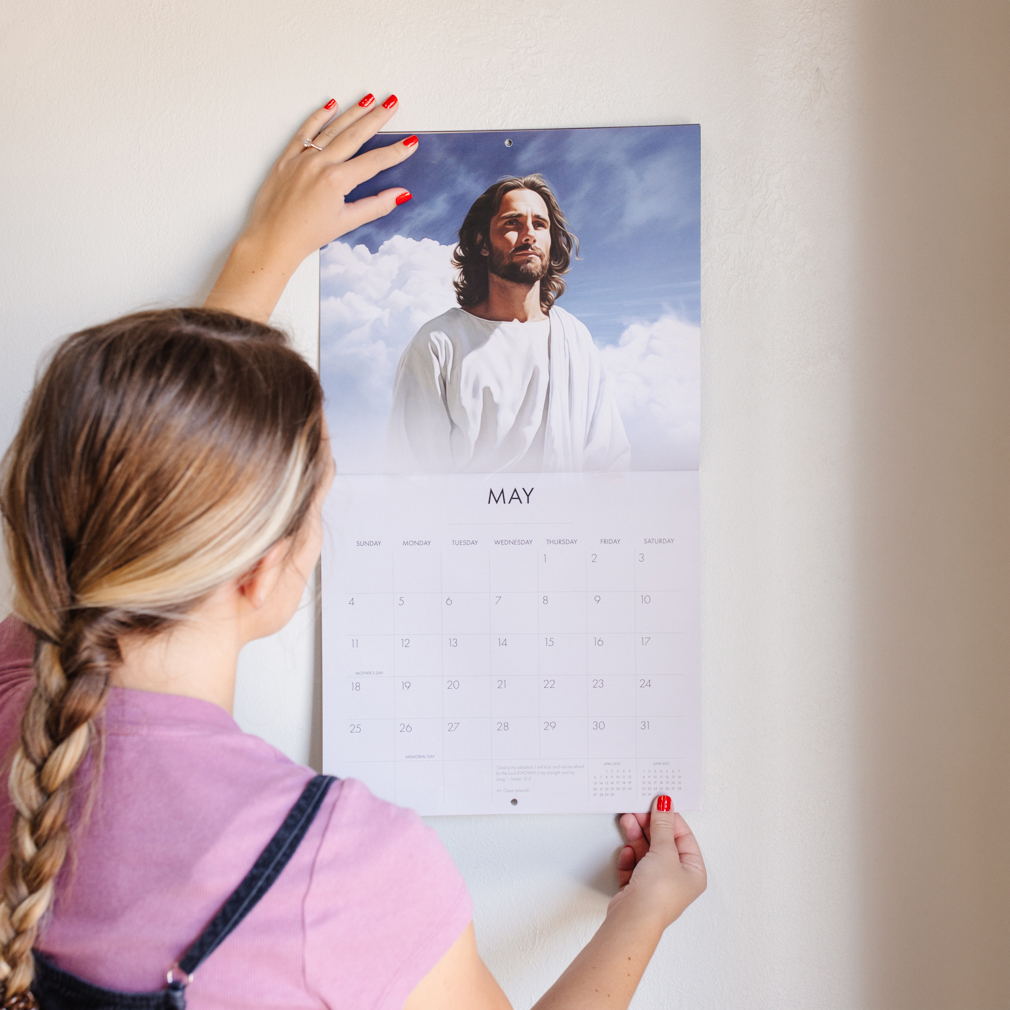 Printable Light The World Calendar 2025