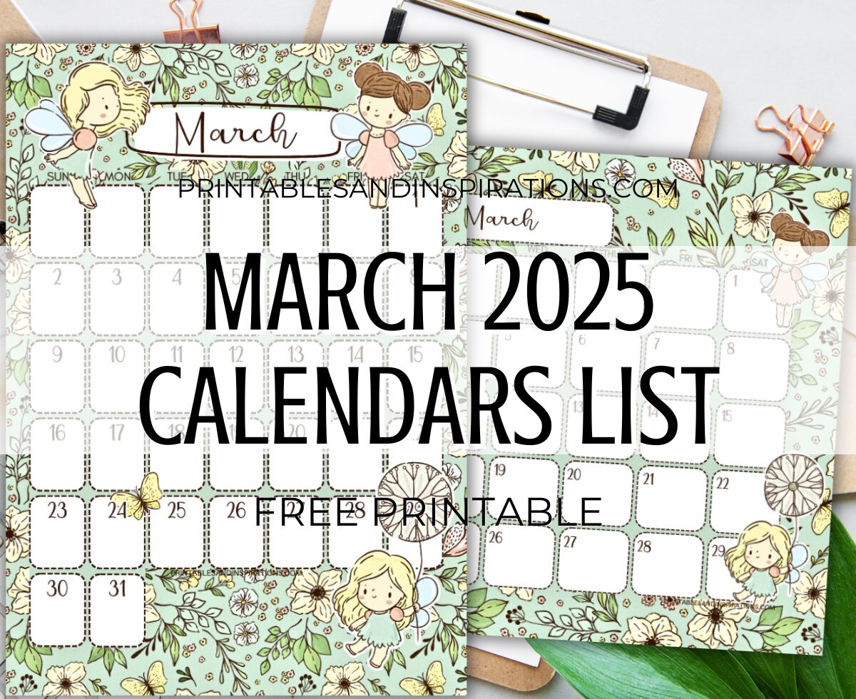 2025 Calendar Pdf Free Printable