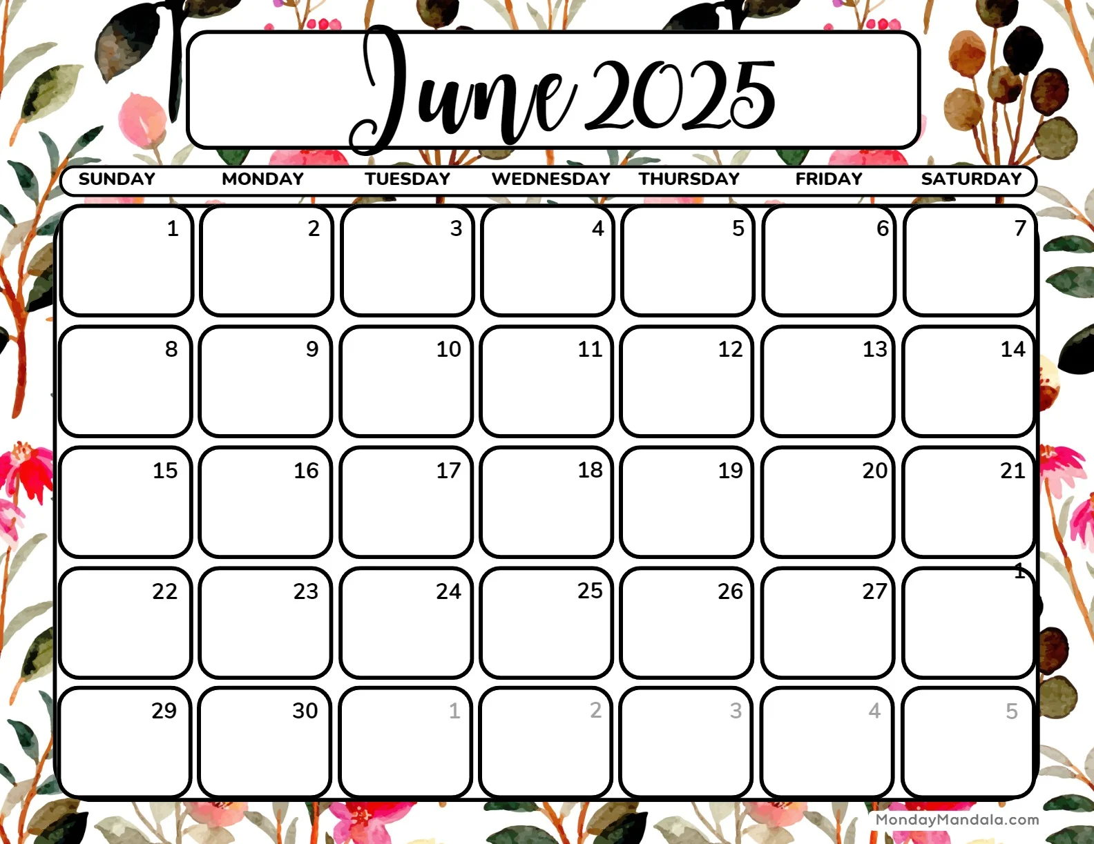 Create Printable Photo Calendar 2025 Word Pages