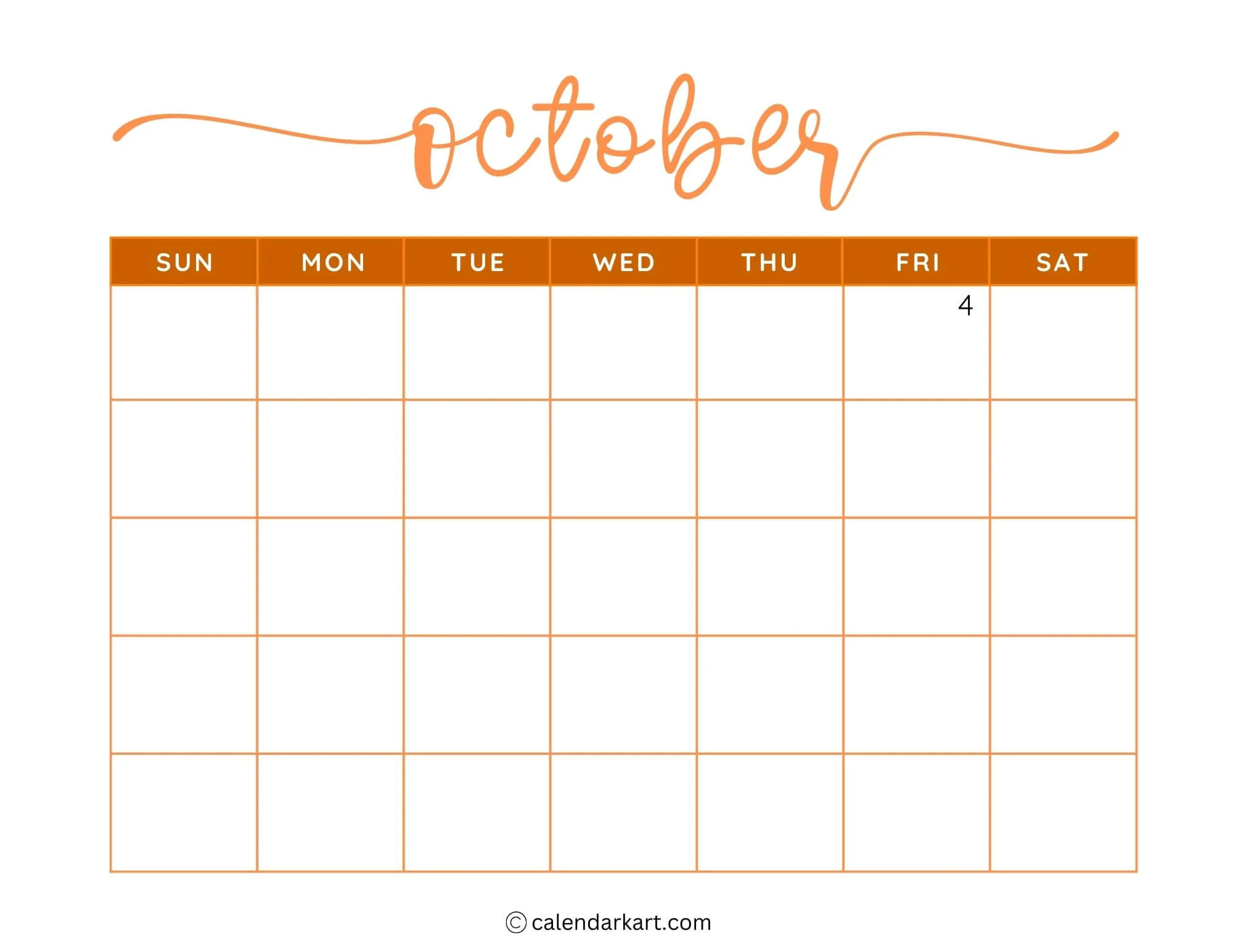 Printable Monthly Weekly And Yearly Blank Calendar Templates