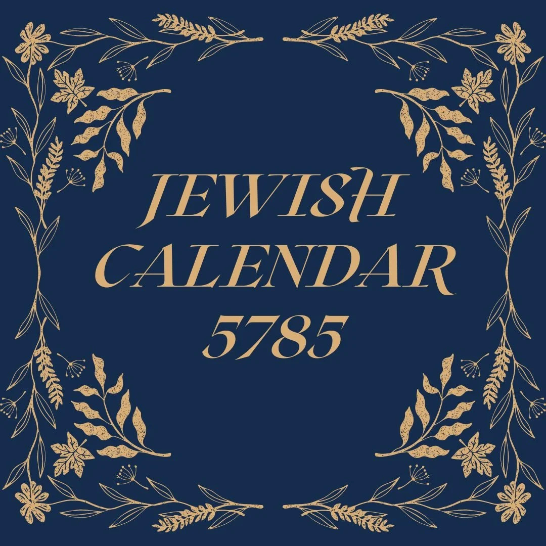 The Jewish Calendar Bible in a Year Reading Schedule For 5785 Union Of Messianic Jewish Congregations