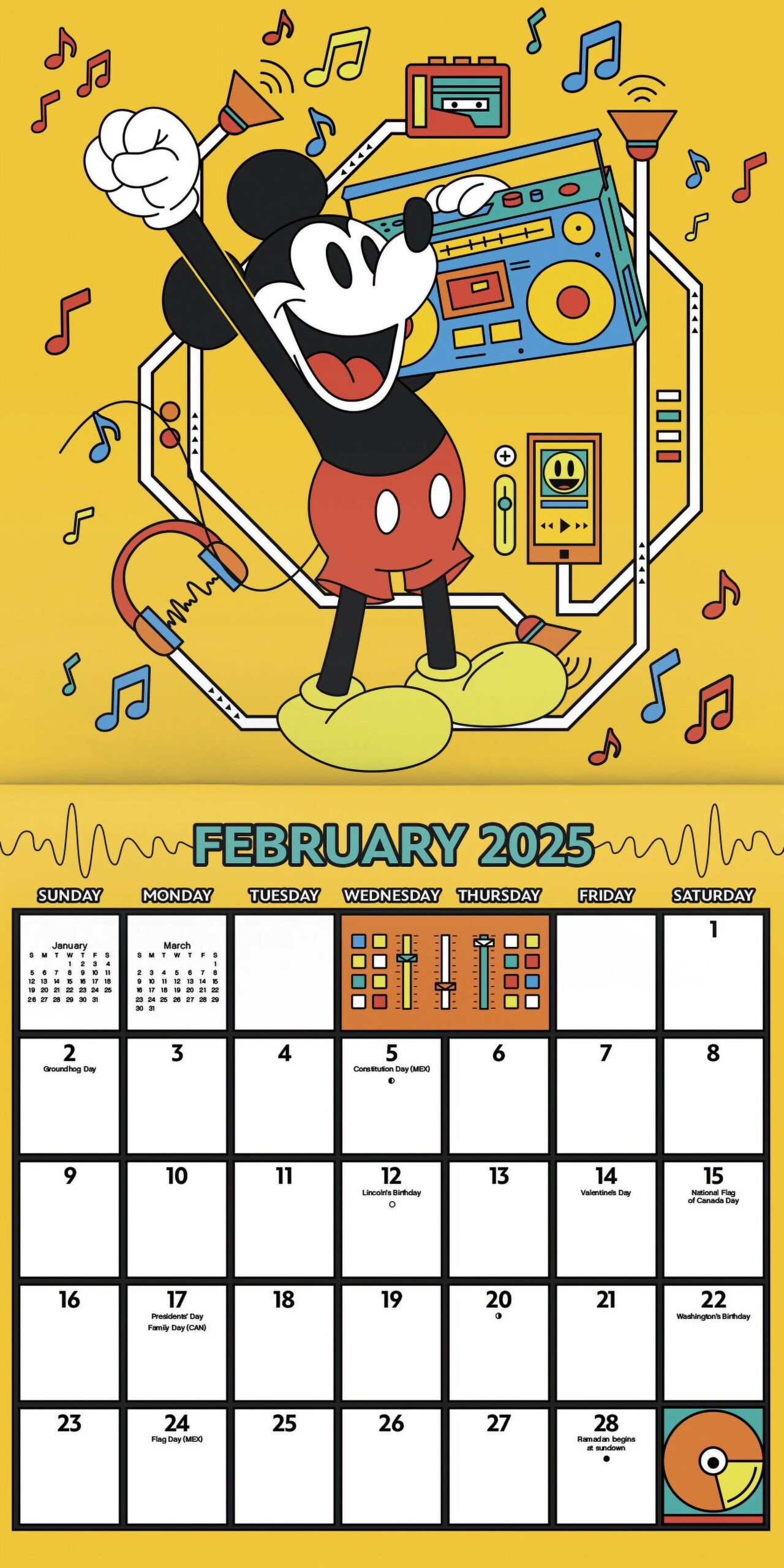 Trends International 2025 Disney Mickey Mouse Wall Calendar Walmart Trends International 2025 Disney Mickey Mouse Wall Calendar Walmart