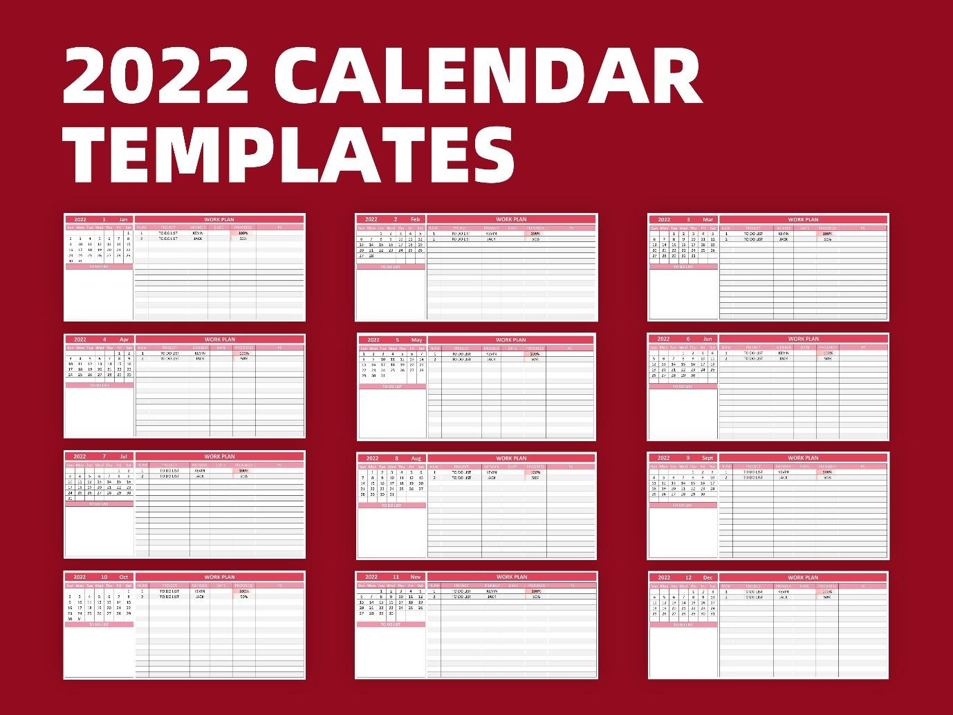 2025 Printable Calendar By Month Excel